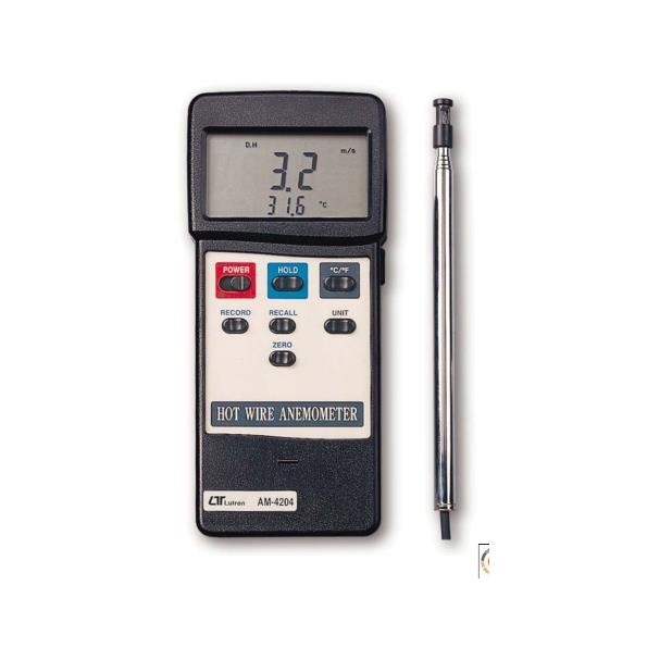 LUTRON AM-4204 熱線式風速計與伸縮探棒